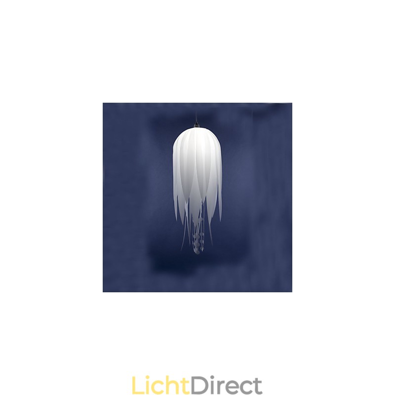 Hanglamp Modern Minimalistisch Wit 1 Licht Metaal en
