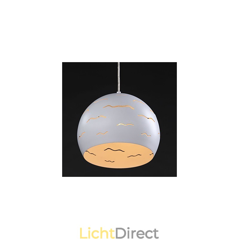 Eenvoudige moderne creatieve verlichting van echt wit ijzer