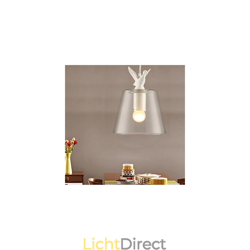 Amerikaanse stijl retro creatieve enkele kop glazen lamp de Nordic Cafe