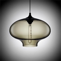 Retro Creatieve Enkele Kop Glazen Hanglamp Café In De Goudviskom