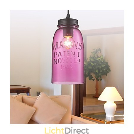 1-lichts moderne glazen hanglamp in transparant bubbelontwerp 1-lichts moderne glazen hanglamp in transparant bubbelontwerp