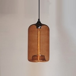 Flesontwerp Hanglamp 1 Licht Minimalistisch IJzeren Schilderij
