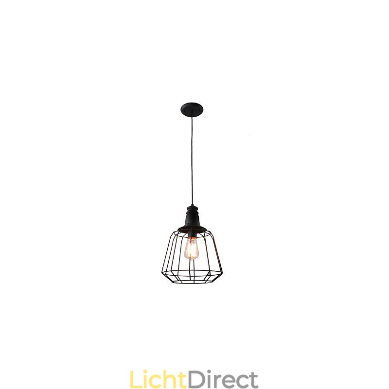 Rustieke Lodge Retro Country Mini Stijl Schilderij Metalen Hanglamp Garage