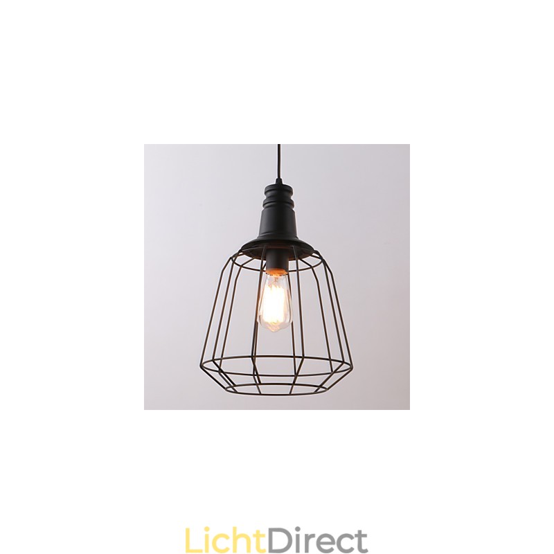 Rustieke Lodge Retro Country Mini Stijl Schilderij Metalen Hanglamp Garage