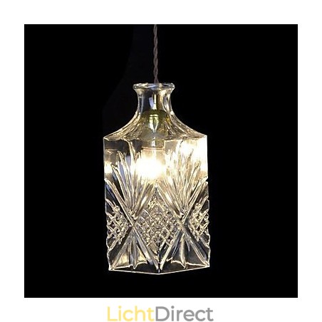 Moderne, eigentijdse kristallen metalen hanglamp Moderne, eigentijdse kristallen metalen hanglamp