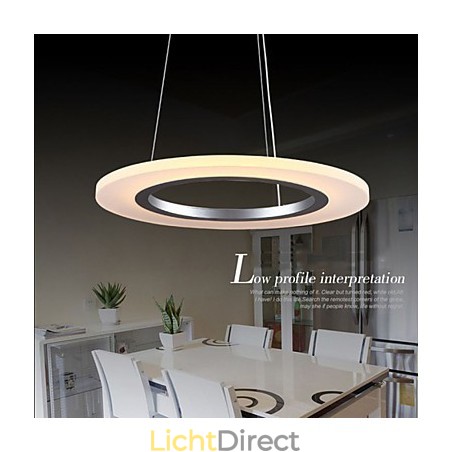 Hanglamp Ronde Plafondkroonluchter Melkachtig Acryl Plafondlampen met Enkele Ring Hanglamp Ronde Plafondkroonluchter Melkachtig Acryl Plafondlampen met Enkele Ring