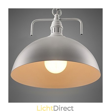 Rustieke Lodge Schilderij Metalen Hanglamp Rustieke Lodge Schilderij Metalen Hanglamp