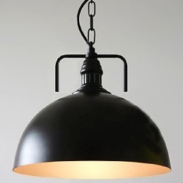 Rustieke Lodge Schilderij Metalen Hanglamp