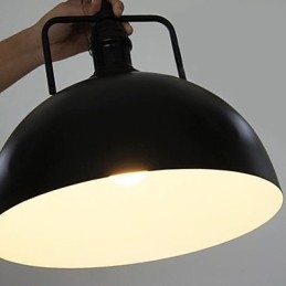 Rustieke Lodge Schilderij Metalen Hanglamp