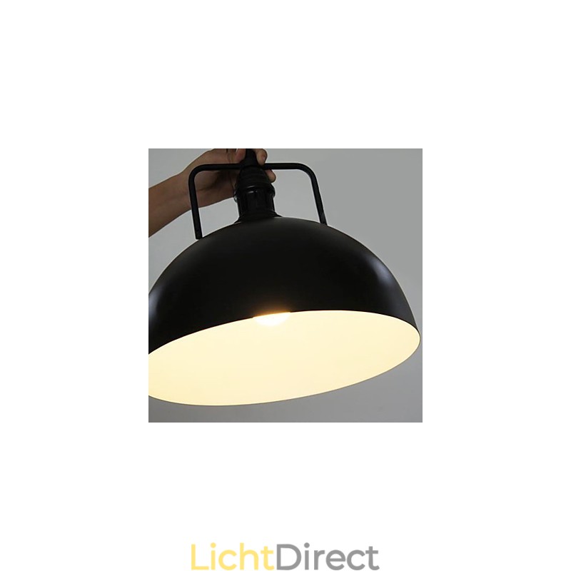 Rustieke Lodge Schilderij Metalen Hanglamp
