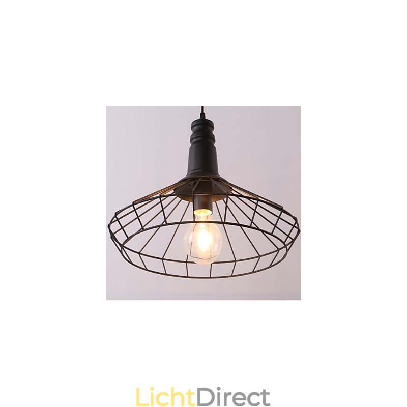 Rustieke Lodge Retro Country Mini Stijl Schilderij Metalen Hanglamp Garage