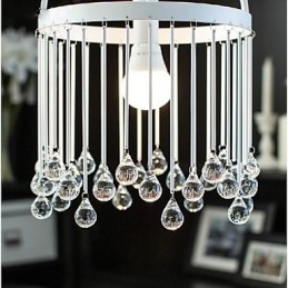 Moderne eigentijdse traditionele klassieke kristallen mini-stijl schilderij metalen hanglamp