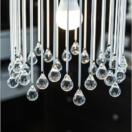 Moderne eigentijdse traditionele klassieke kristallen mini-stijl schilderij metalen hanglamp