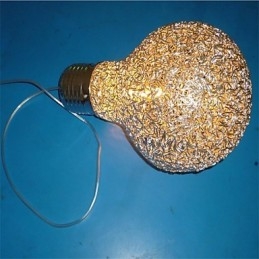 Amerikaanse landelijke stijl verlichting aluminium draad kroonluchter