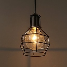Moderne metalen gaas hanglamp Eenvoudige hanglampen Café hanglamp