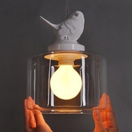 Moderne glazen hanglamp Eenvoudige hanglampen Café hanglamp