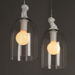 Moderne glazen hanglamp Eenvoudige hanglampen Café hanglamp