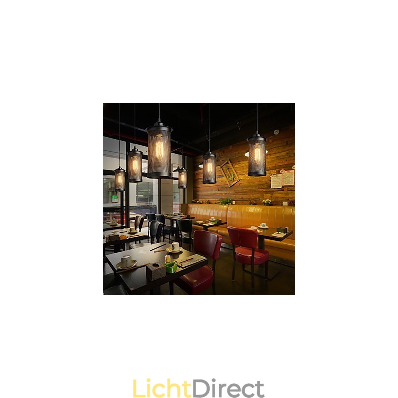Creatieve metalen gaas hanglamp Eenvoudige hanglampen Café hanglamp