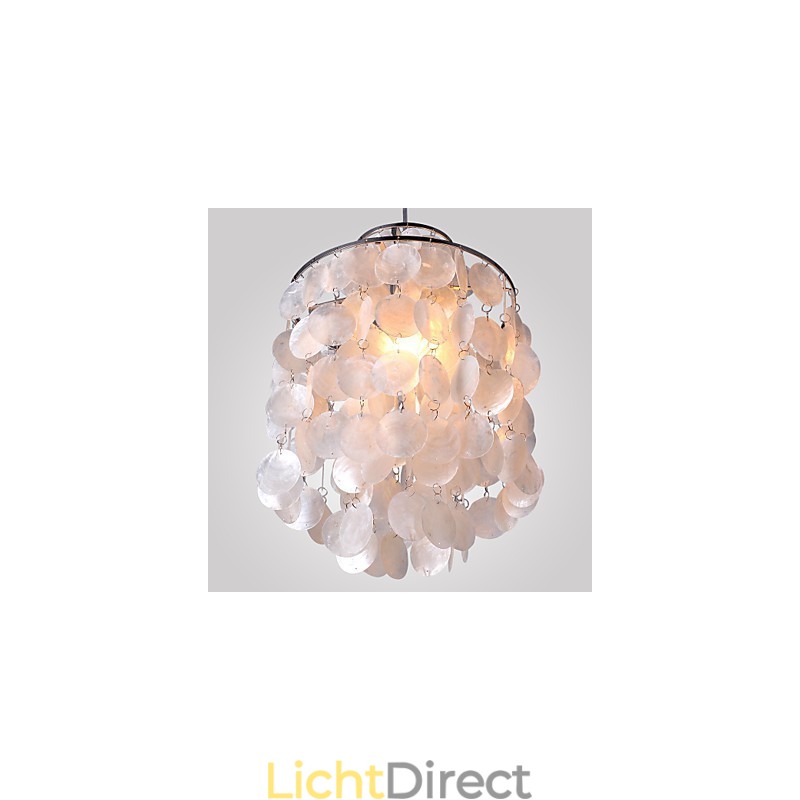 Moderne, eigentijdse mini-stijl chromen hanglamp