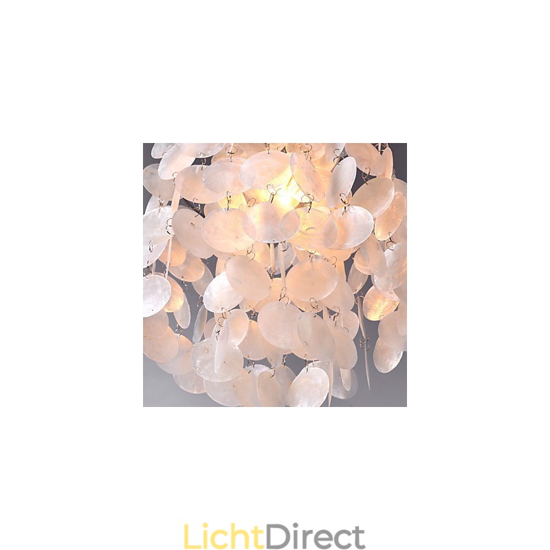 Moderne, eigentijdse mini-stijl chromen hanglamp