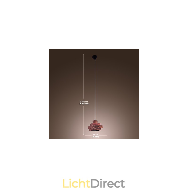 Traditionele klassieke mini-stijl schilderij hanglamp