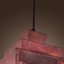 Traditionele klassieke mini-stijl schilderij hanglamp