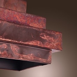 Traditionele klassieke mini-stijl schilderij hanglamp