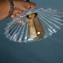 Moderne glazen hanglamp Eenvoudige hanglampen Café hanglamp