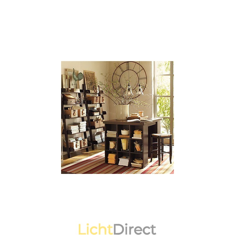 Traditionele klassieke vintage kom mini-stijl hanglamp
