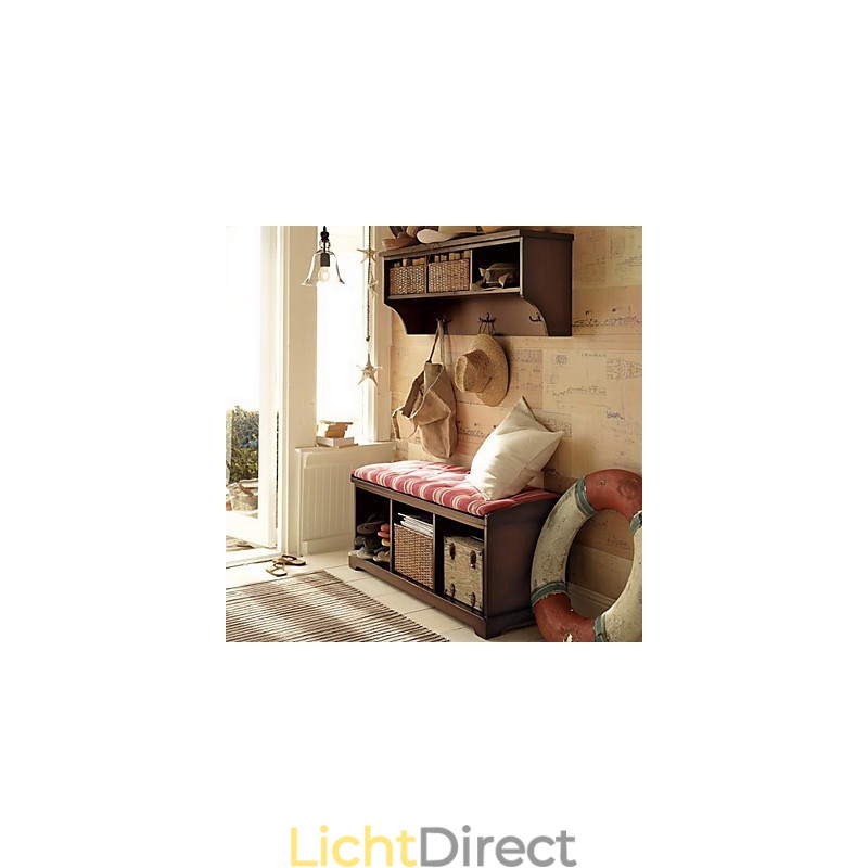 Traditionele klassieke vintage kom mini-stijl hanglamp