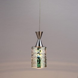 Droomlaser Gravering Chrome Plated hanglamp L