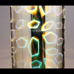 Droomlaser Gravering Chrome Plated hanglamp L