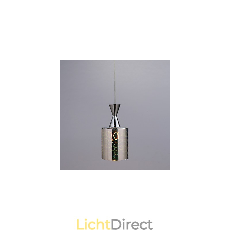 Droomlaser Gravering Chrome Plated hanglamp L