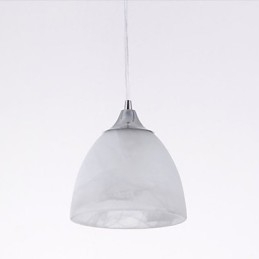 Moderne wijnbeker langwerpige hanglamp met drie lampen