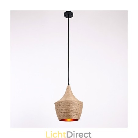 Touw Hanglamp Mini Stijl Landelijk Touw Hanglamp Mini Stijl Landelijk