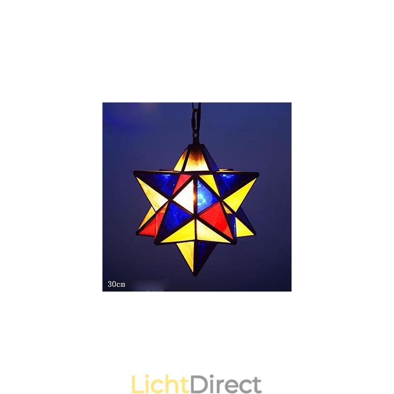 30CM Artistieke Individualiteit Creatieve Porch Moderne Sterren Droplight Lamp