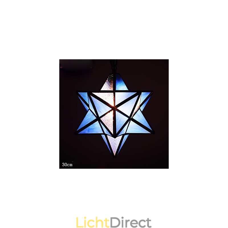 30CM Artistieke Individualiteit Creatieve Porch Moderne Sterren Droplight Lamp