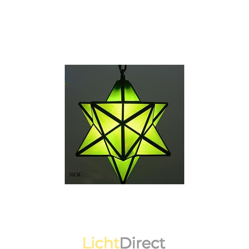 30CM Artistieke Individualiteit Creatieve Porch Moderne Sterren Droplight Lamp