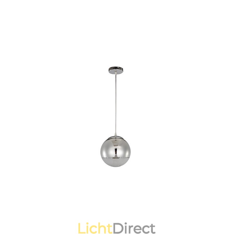 Hanglamp met 1 lichtbron in bolvorm