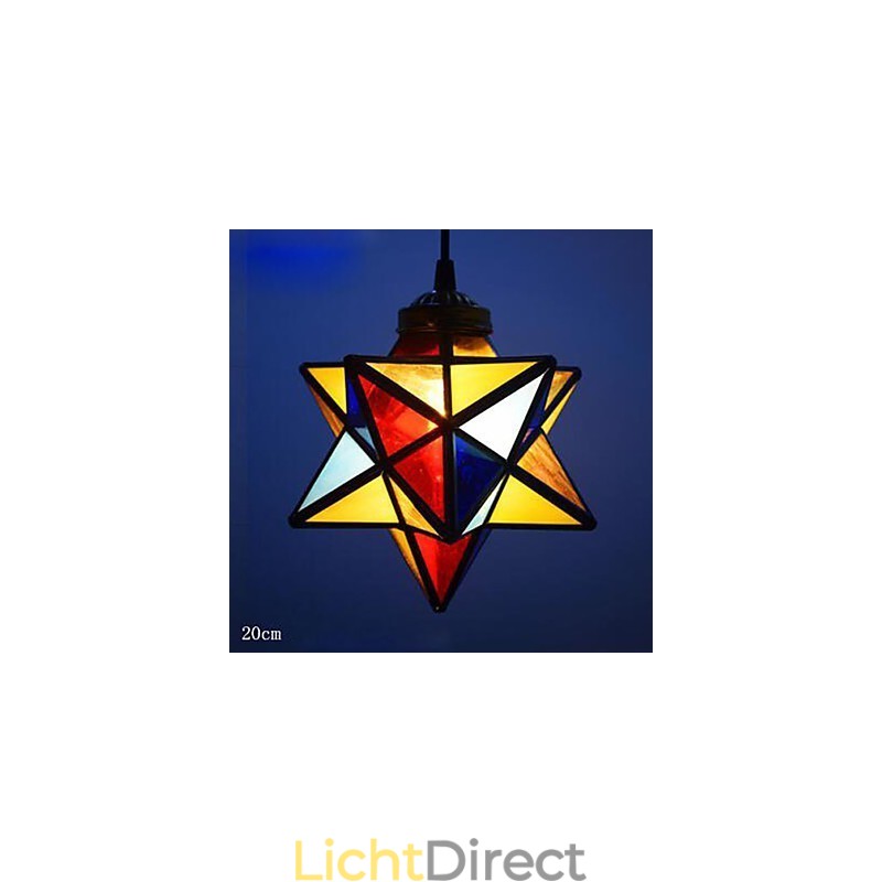 Artistieke individualiteit creatieve veranda moderne sterren hanglamp