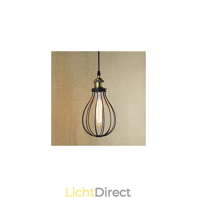 Hanglampen Rustiek Lodge Vintage Retro Metaal