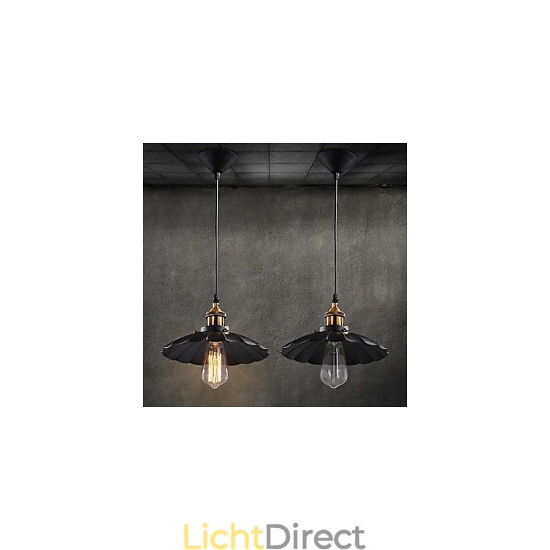 Retro klassieke Europese stijl hanglamp metalen kunst hanglamp