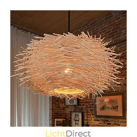 Kroonluchter Mini Stijl Lantaarn Hout Bamboe Kroonluchter Mini Stijl Lantaarn Hout Bamboe