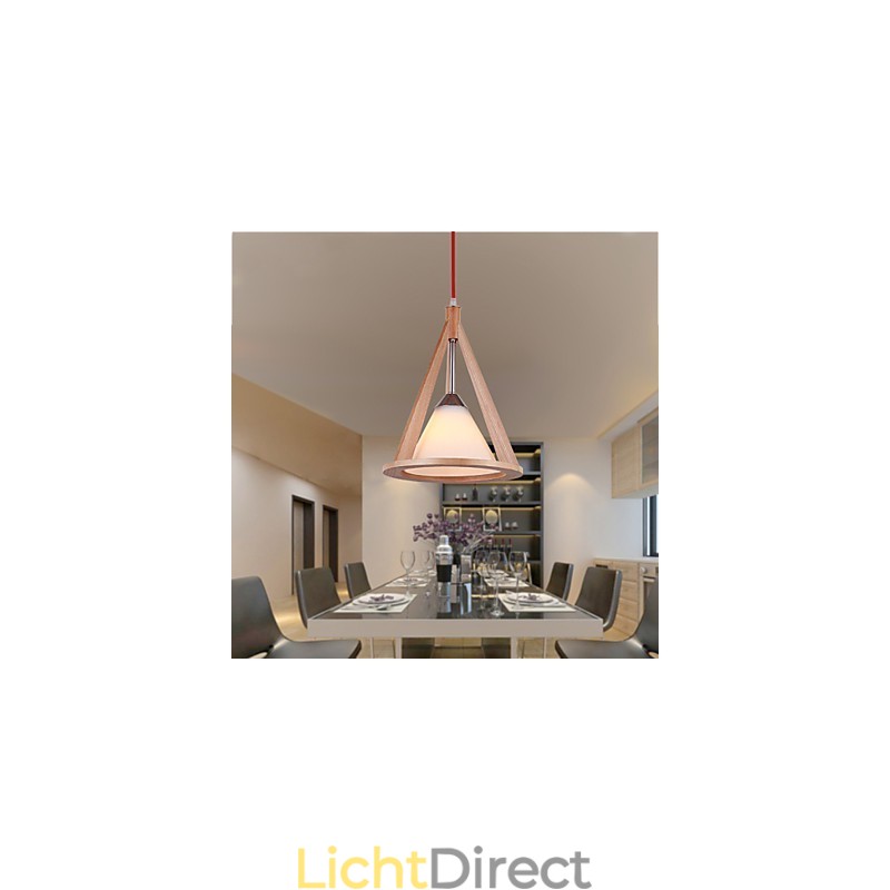 Designer Stijl Houten Kroonluchter lamp Elegante Hedendaagse Stijl Kroonluchter