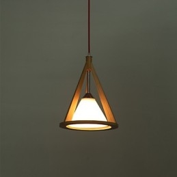 Designer Stijl Houten Kroonluchter lamp Elegante Hedendaagse Stijl Kroonluchter