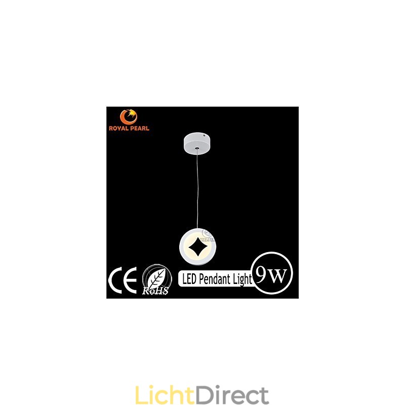 Acryl Delicate 9W Hanglamp