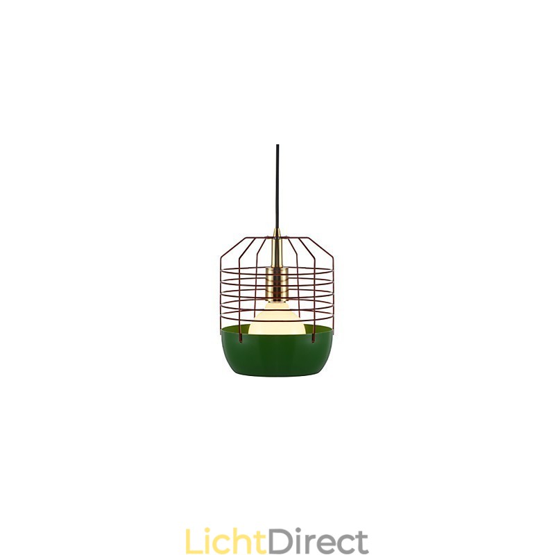 Mini Artistieke Spinnenweb Hanglamp 1 Licht Moderne Eenvoudige Afwerking Zwart Wit Groen Rood Koolstofstaal Hanglamp