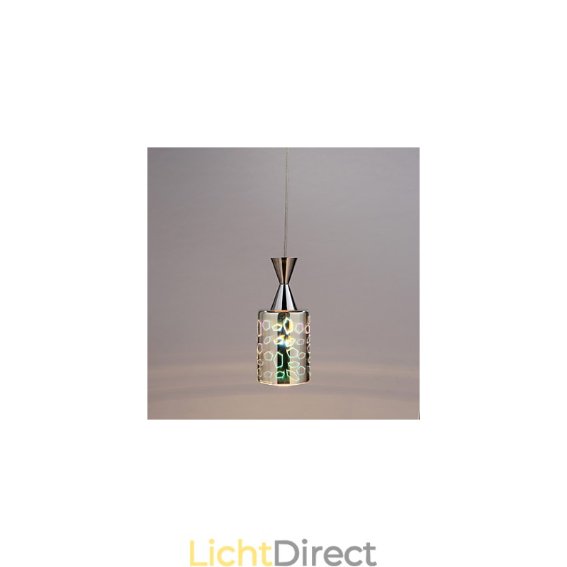 Droom lasergravering verchroomde hanglamp