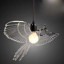 Creatieve moderne mode decoratie roestvrij staal vogel vogel hanglamp