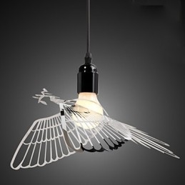 Creatieve moderne mode decoratie roestvrij staal vogel vogel hanglamp